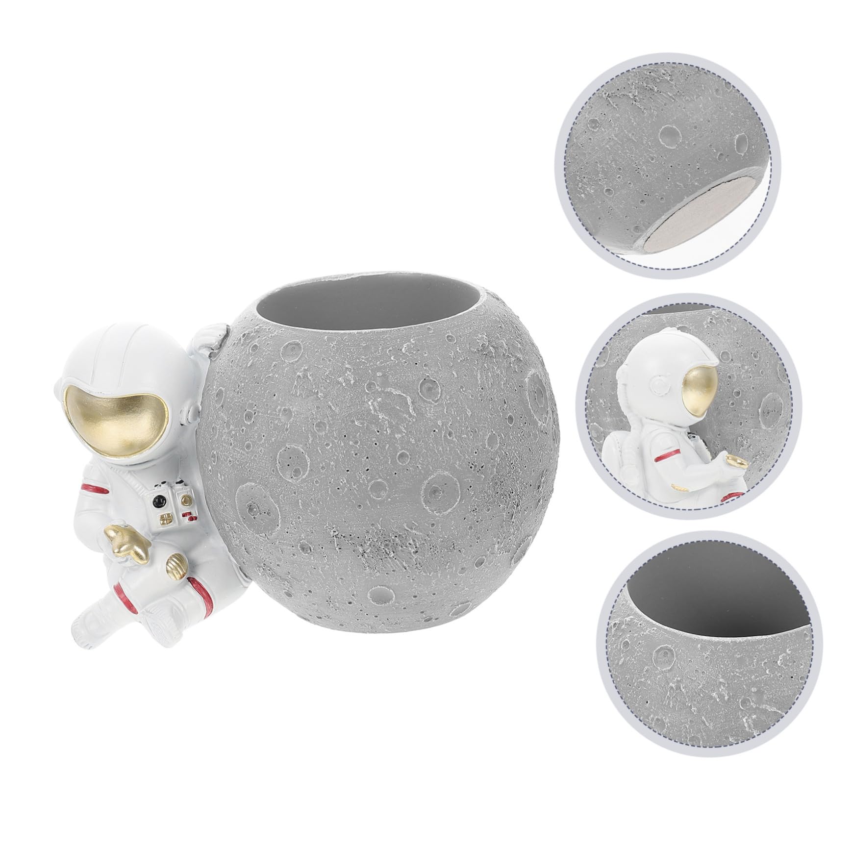 Portapenne in Resina con Design Cartoon e Organizer Scrivania per Cosmetici e Accessori Capiente e Decorativo per Appassionati