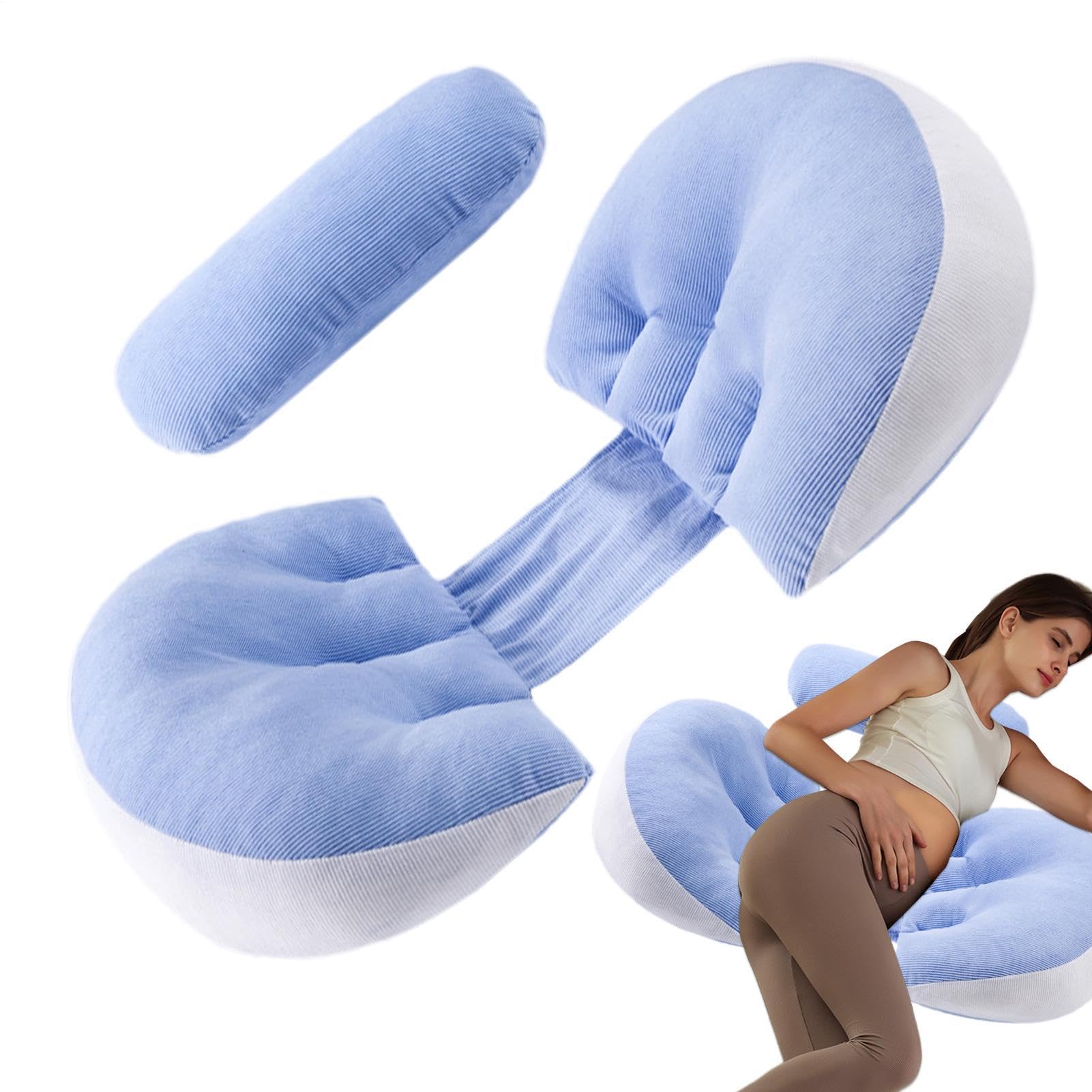Coussin de maternité ergonomique haut de gamme avec housses amovibles premium