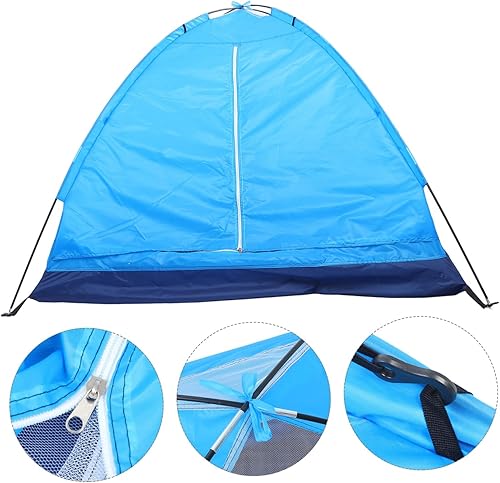 Miniatura 7 de Tienda de campaña a prueba de viento para dos personas, diseño de una sola capa para parques al aire libre, playas, mochileros, senderismo, fácil