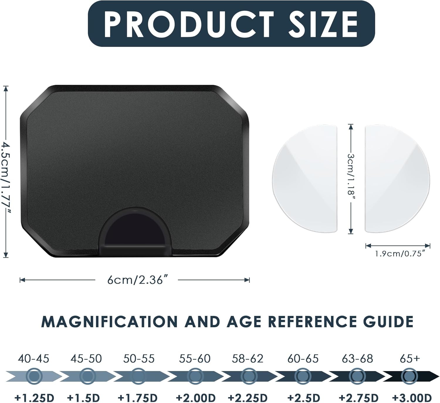 Stick-On Bifocal Lenses - Convert Sunglasses, Goggles & Safety Glasses into Reusable Reading Glasses No Water Needed - Image 7