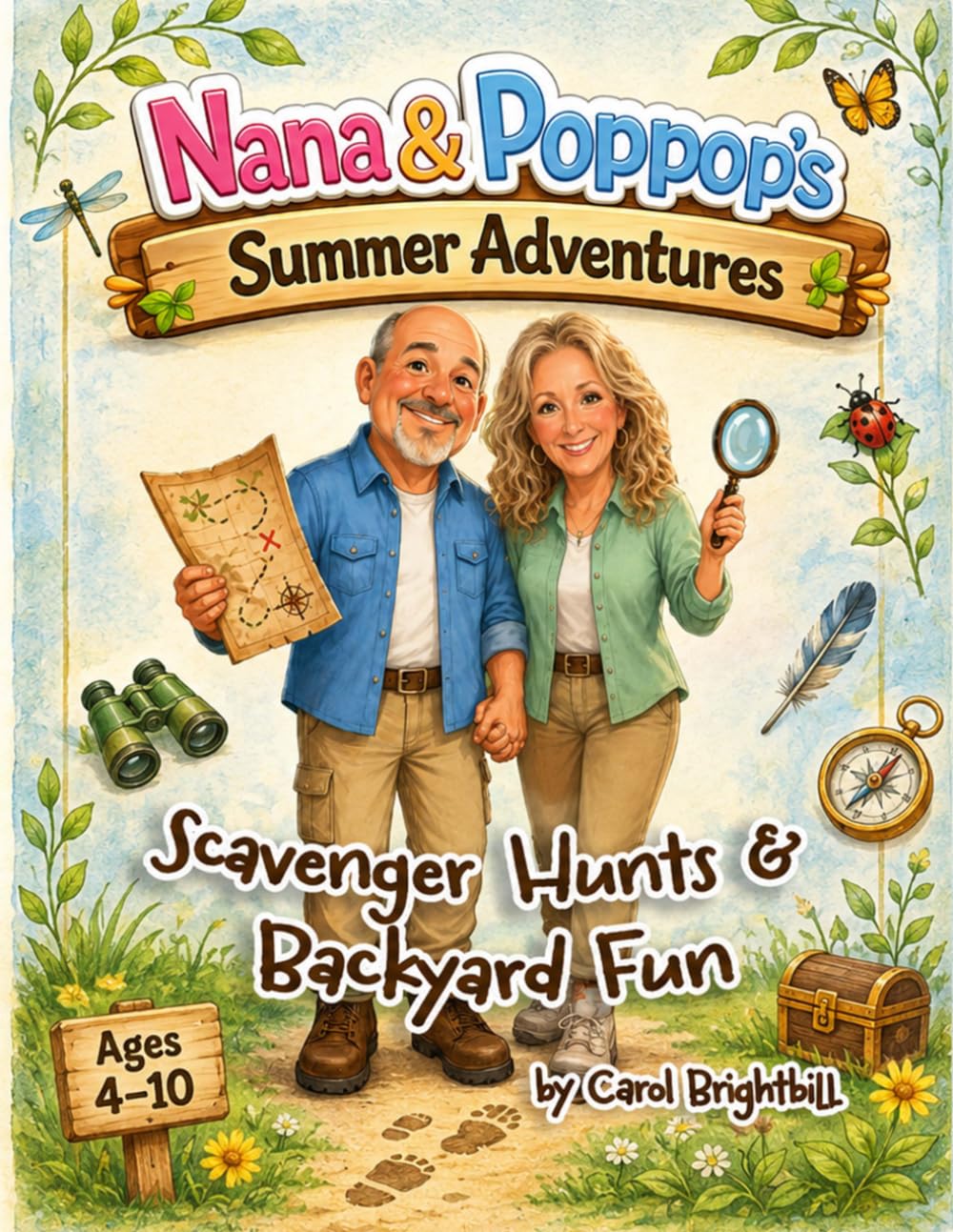 Nana & Poppop's Summer Adventures: Scavenger Hunts & Backyard Fun