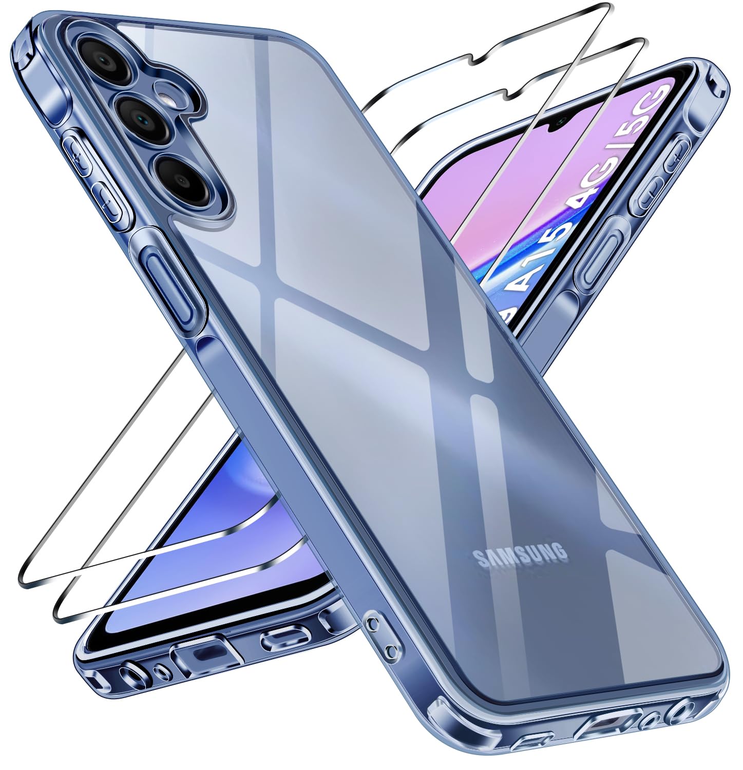 ivoler Clara Funda para iPhone 17, con 2 Piezas Cristal Templado, [Protección Militar] Anti-Amarillo Carcasa Antigolpes Bumper Case Cover - Transparente — view 59