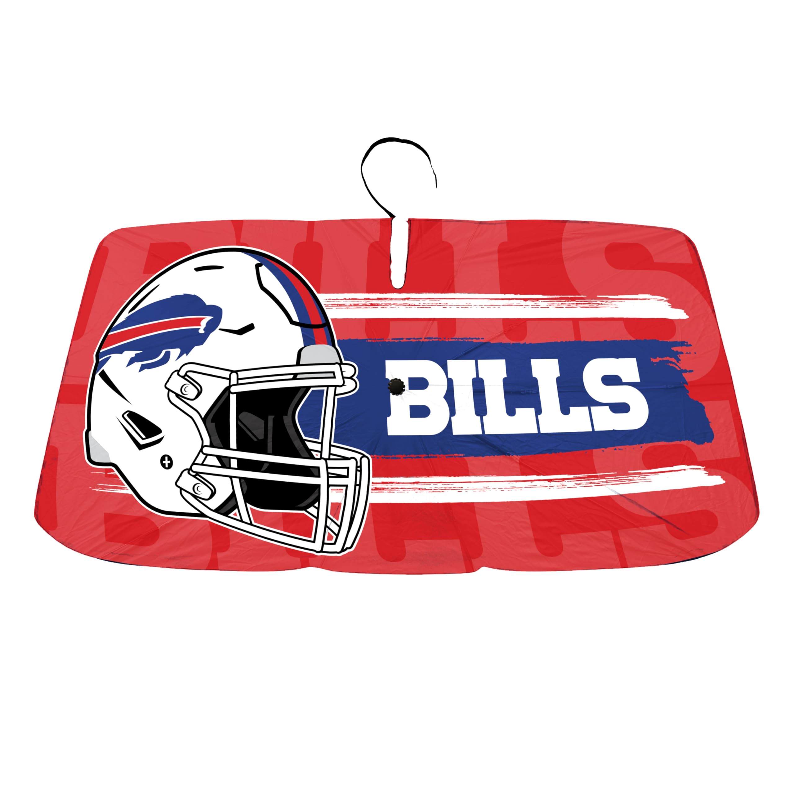 NFL Fanmats Buffalo Bills Folding Umbrella Auto Sun Shade