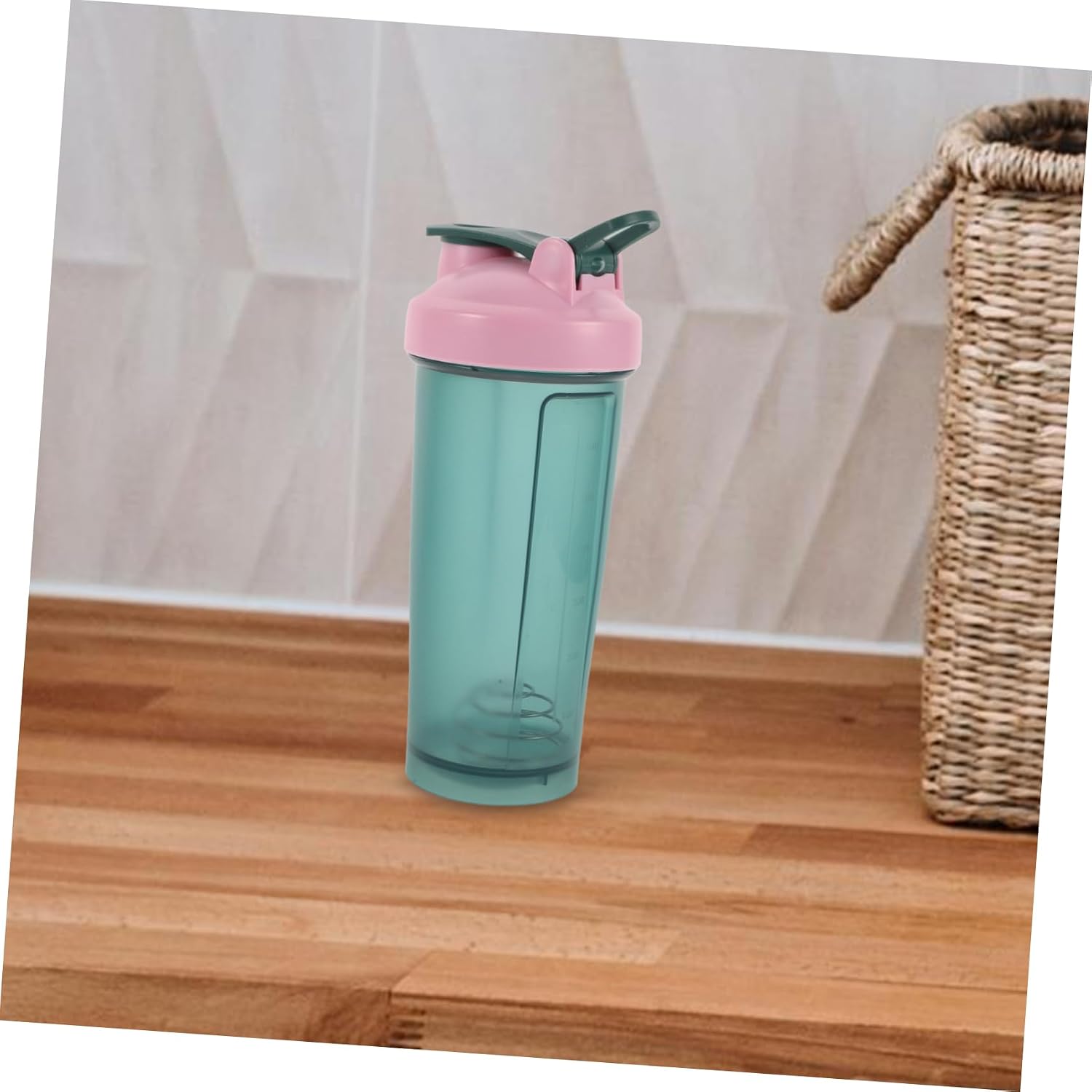 Kisangel Shaker Bottles for Protein Portable Whisk for Travel Gym Workouts Shaker for Hydration and Easy Cleaning