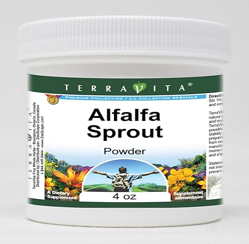 Miniatura 1 de TerraVita Polvo de brote de alfalfa (4 oz, ZIN 518854) - Paquete de 3