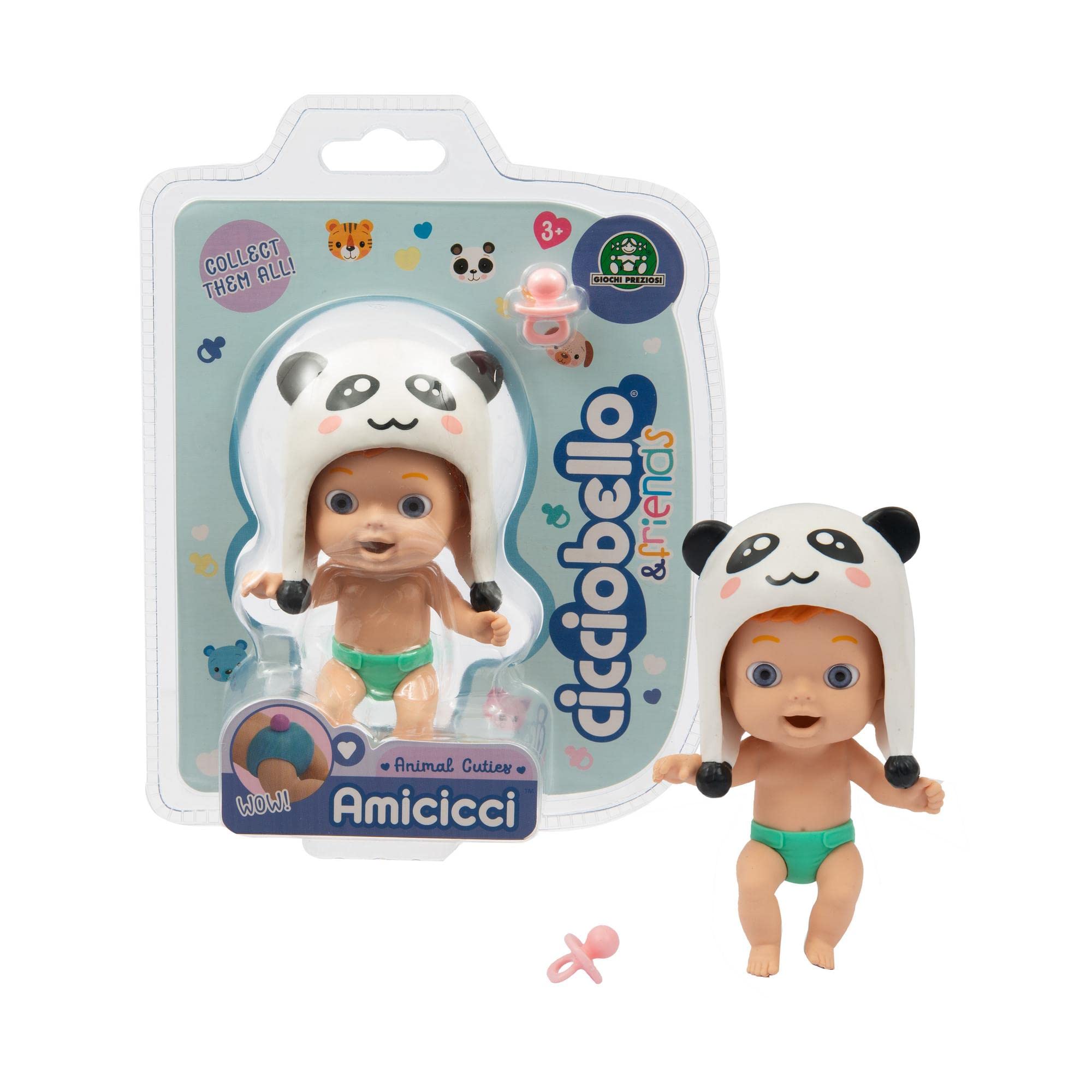 Cicciobello - Animal Cuties Panda Boy CC038100 Giochi Preziosi