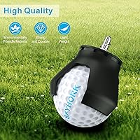 Vista 2 de Recuperador de pelotas de golf premium, 4 unidades de agarre y recogedor de pelotas de golf duraderas para todo tipo de asas de putter, herramienta