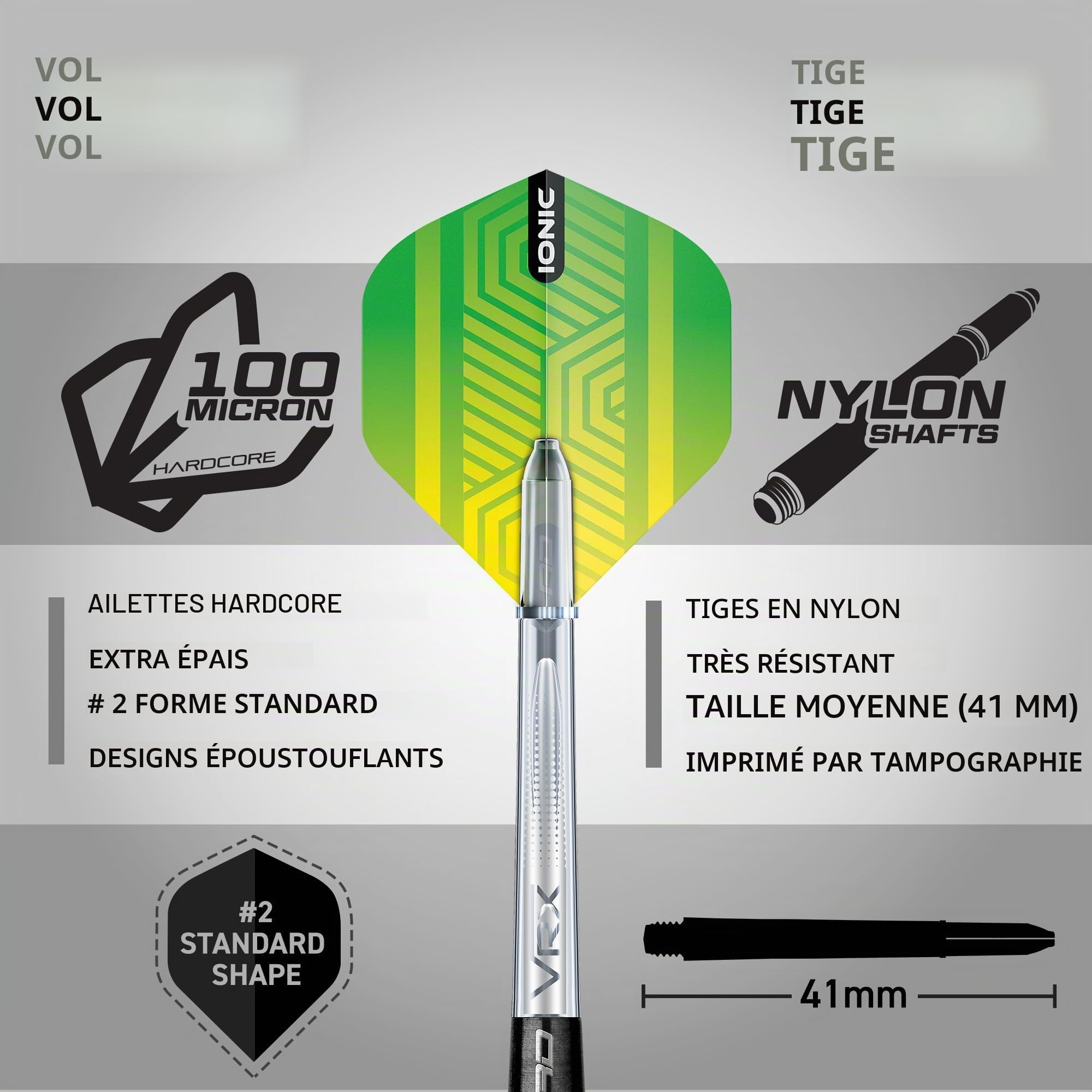 Dragon Rouge Freestyle 90% tungstène Fléchettes en Acier avec ailettes, tiges et Portefeuille et Dragon Rouge paiement Carte