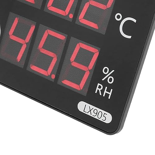 Miniatura 9 de Sensor de humedad de temperatura termómetro higrómetro digital LED indicador de temperatura y humedad EE.UU. enchufe 100 a 240V