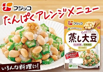 Amazon.co.jp: [冷蔵]フジッコ 蒸し大豆 100g : 食品・飲料・お酒