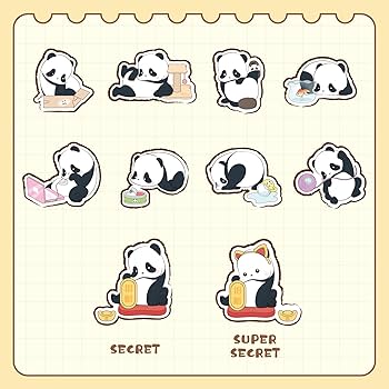 Amazon.com: 52TOYS PANDAROLL Panda As A Cat, 1PC Cute Action