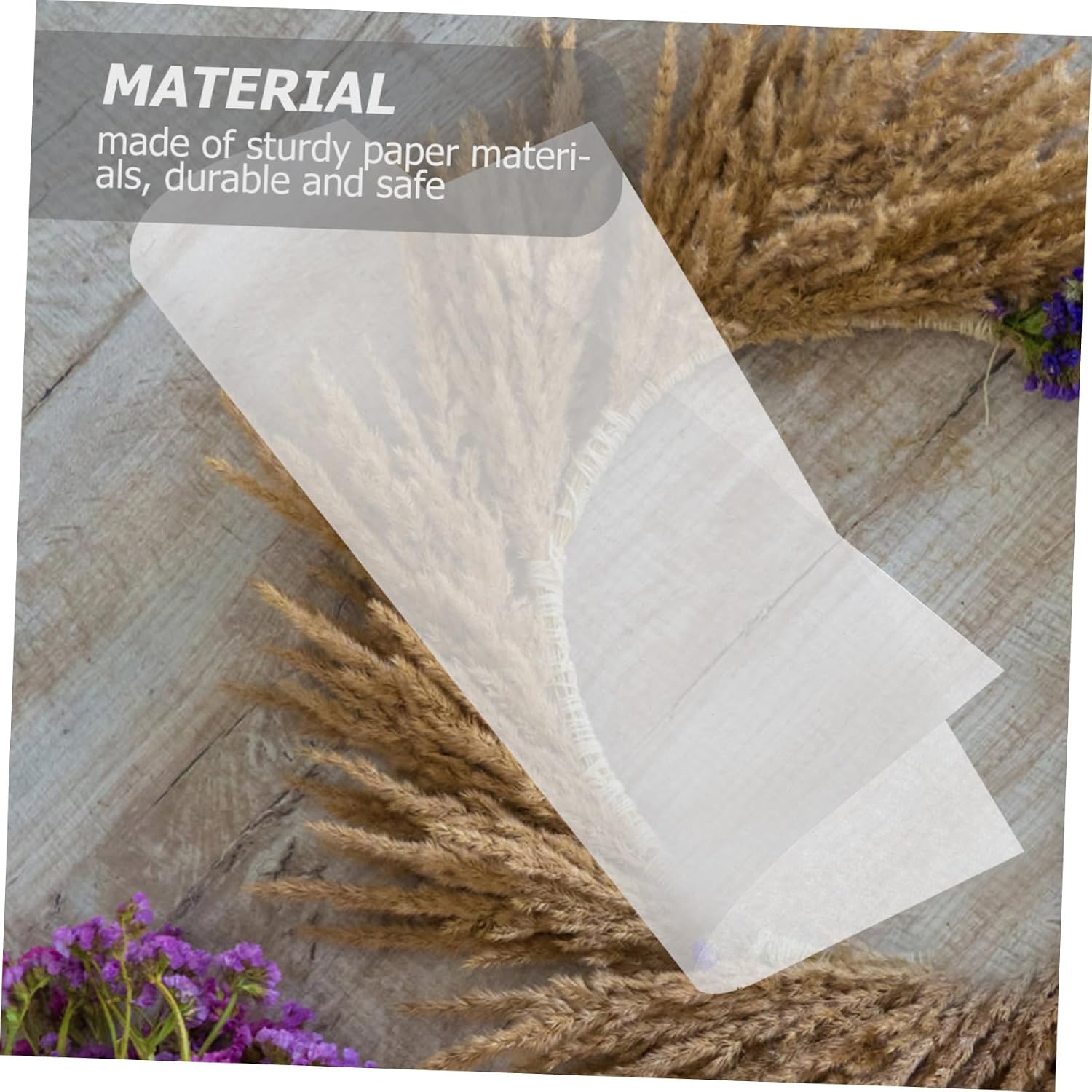 Hohopeti 10pcs Blotting Paper DIY Flower Pressing Material Floral Paper for Ink-Blotting