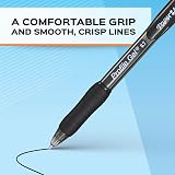 Paper Mate Gel Pen, Profile Retractable Pen, 0.7mm, Black, 4 Count – view 2