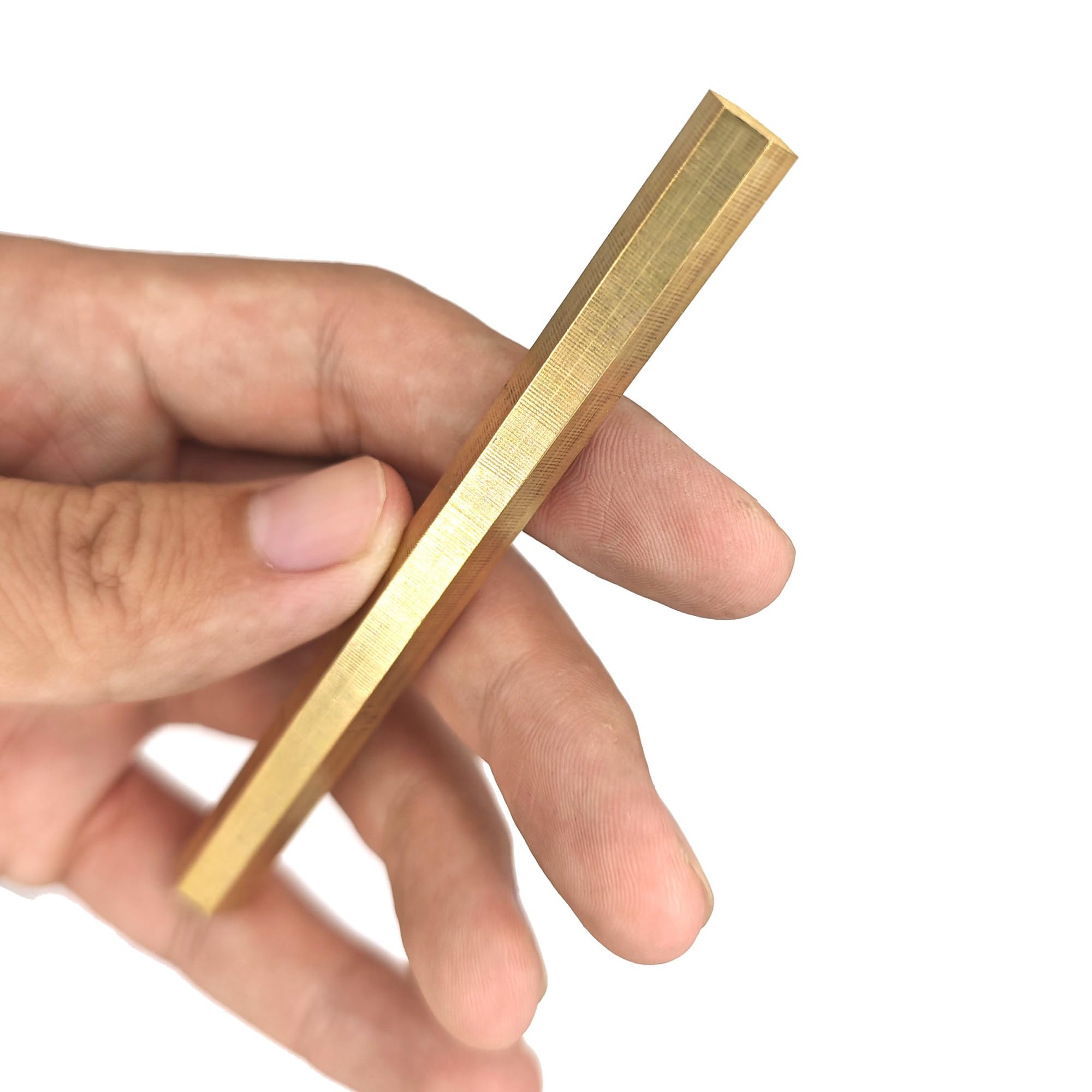 metal blanks Brass Hex Rods Hexagonal Bar 3mm 4mm 5mm 6mm 7mm 8mm 9mm 10mm crafts stock(5mm)