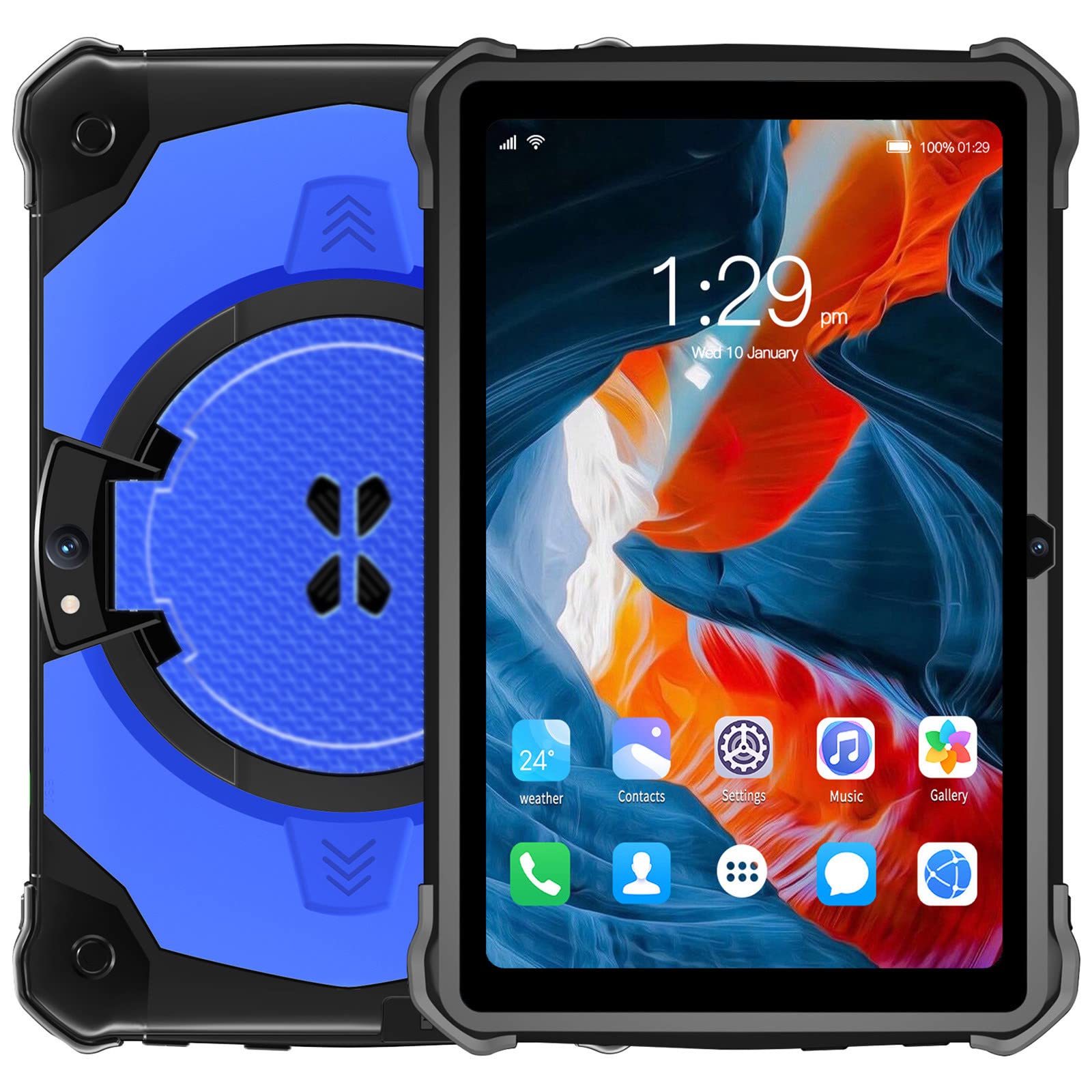 Lovskoo Android Tablet 7 inch Gaming Tablet Mini Tablets for Adults 2+16G, 8 Core, IPS HD Screen, Supports SIM Communication Front and Rear Cameras,