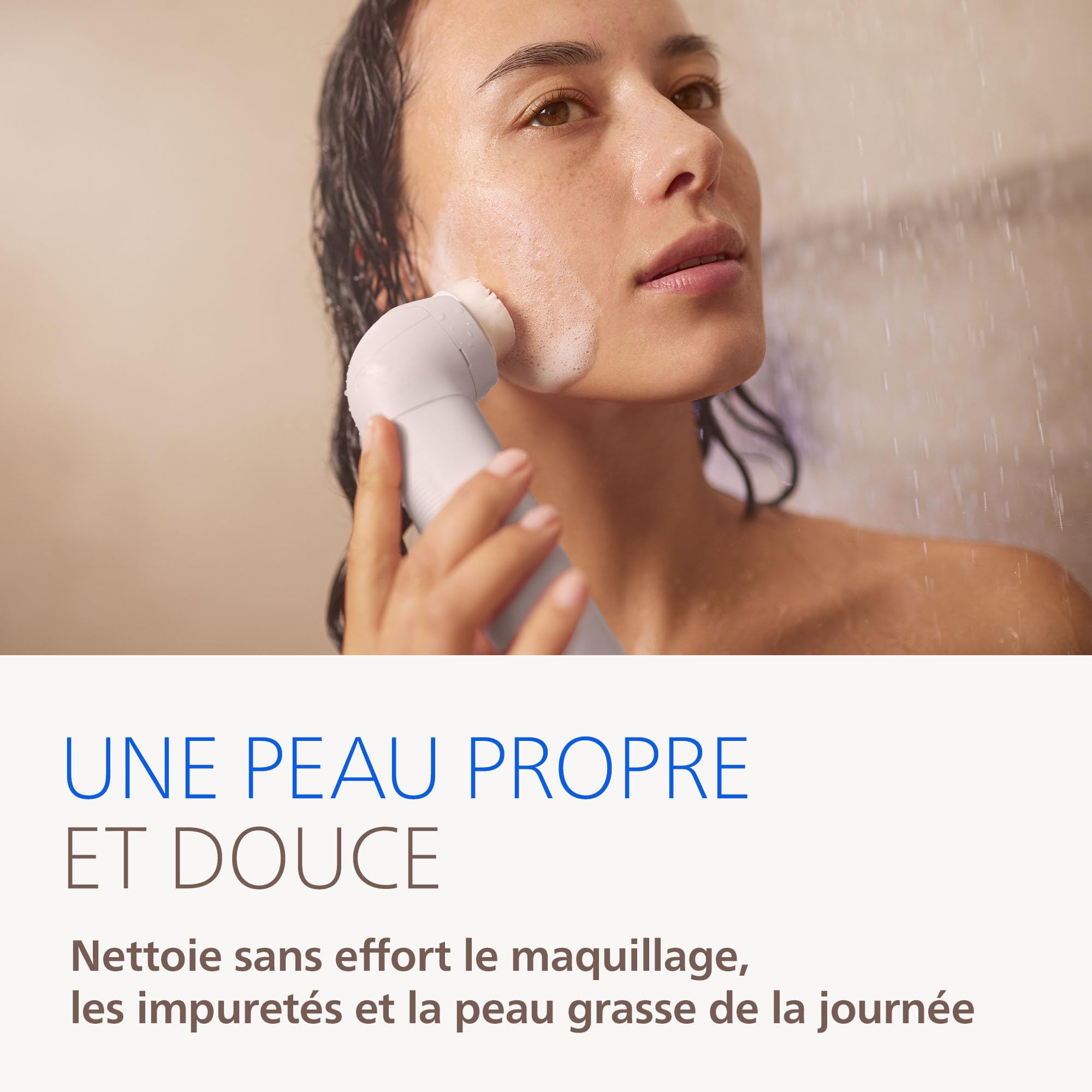 Philips Beauty Set – ensemble tout-en-un corps, visage, maillot et pieds, utilisation sans fil sur peau sèche ou humide, épilateur électrique, soin corps et peau, 12 accessoires, modèle BRE749/00
