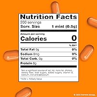 Vista 2 de Tic Tac Orange, On-the-Go Pocket-Sized Mints, 200 pieces, 4 Bottle Packs, 3.4 oz Each