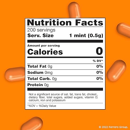 Miniatura 2 de Tic Tac Orange, On-the-Go Pocket-Sized Mints, 200 pieces, 4 Bottle Packs, 3.4 oz Each