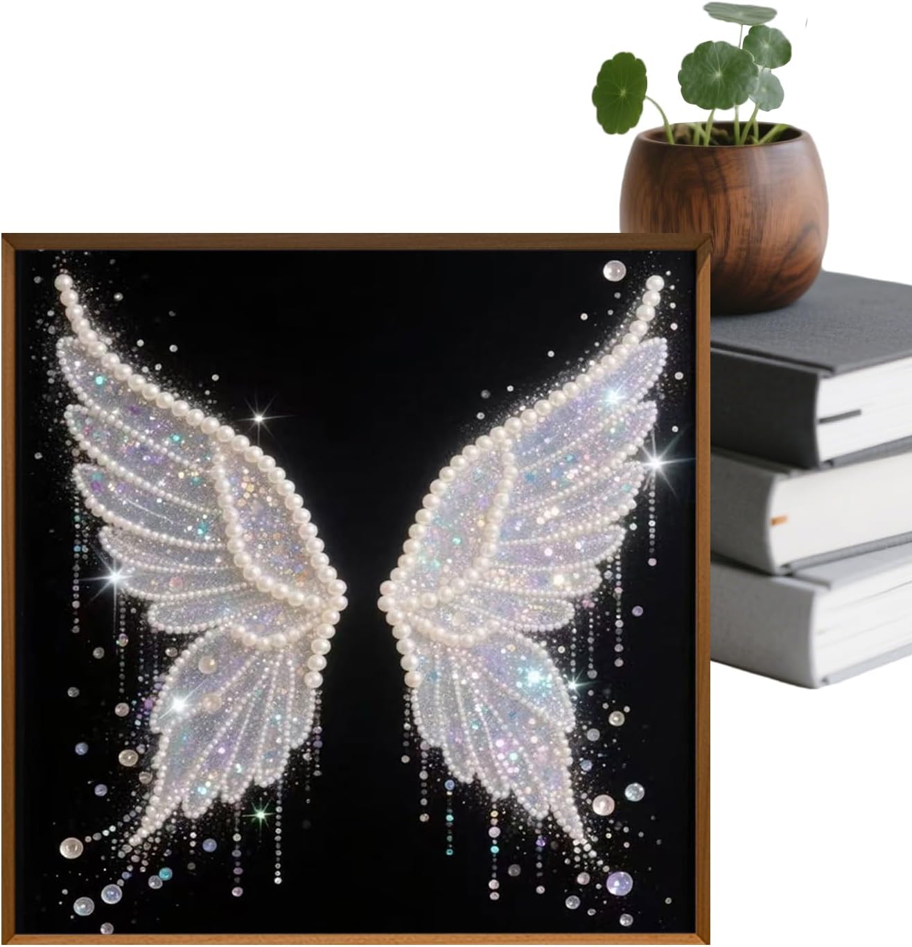 Pearl Painting Kit - Animal Theme Rhinestones Crafting Toy,7.87x7.87in DIY Pearl Painting Crafts | for Adult Kids Projects Christmas Party Home Wall