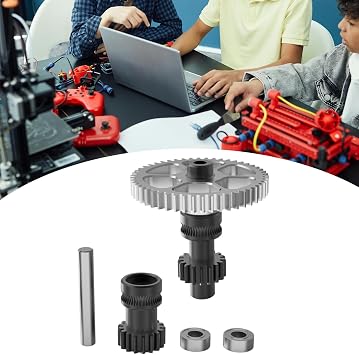 Spur Gear Coated Stainless Steel Gear Set for Extruder 3D Printers