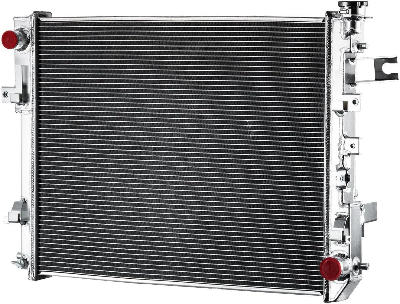 3 Row Aluminum Radiator Compatible With 2009-2018 Dodge Ram 1500 2500 3.6L 3.7L 4.7L 5.7L 6.4L V6 V8 Radiators