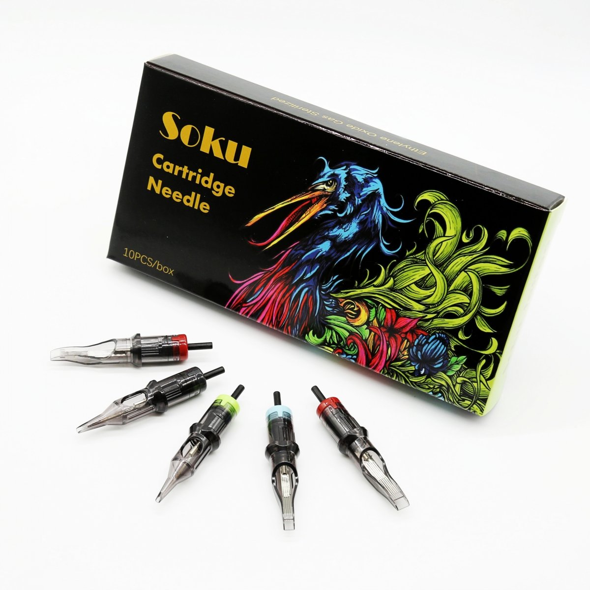 Soku Tattoo Disposable Cartridge Needle Round Magnum 10