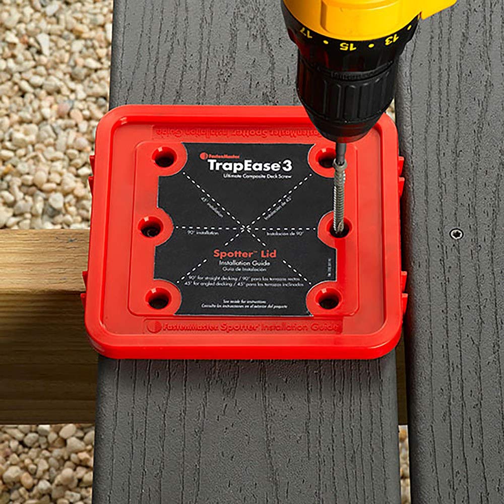 FastenMaster TrapEase 3 Deck Screws for Composite, PVC and