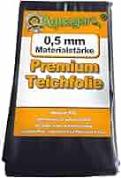 Aquagart PVC Teichfolie 0,5mm 4x6m - UV-beständig & Fischfreundlich Für Gartenteiche