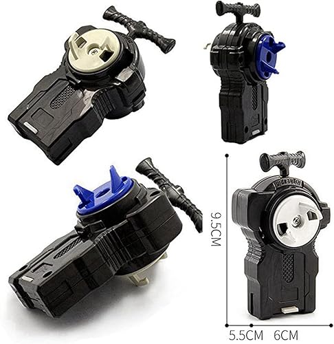 Miniatura 5 de Dwin Juguetes de batalla  Metal Fusion Spinning Top Classic BB-104 Basalto Horogium 145WD con lanzador de destripador agarre cuerda BeyLauncher LR