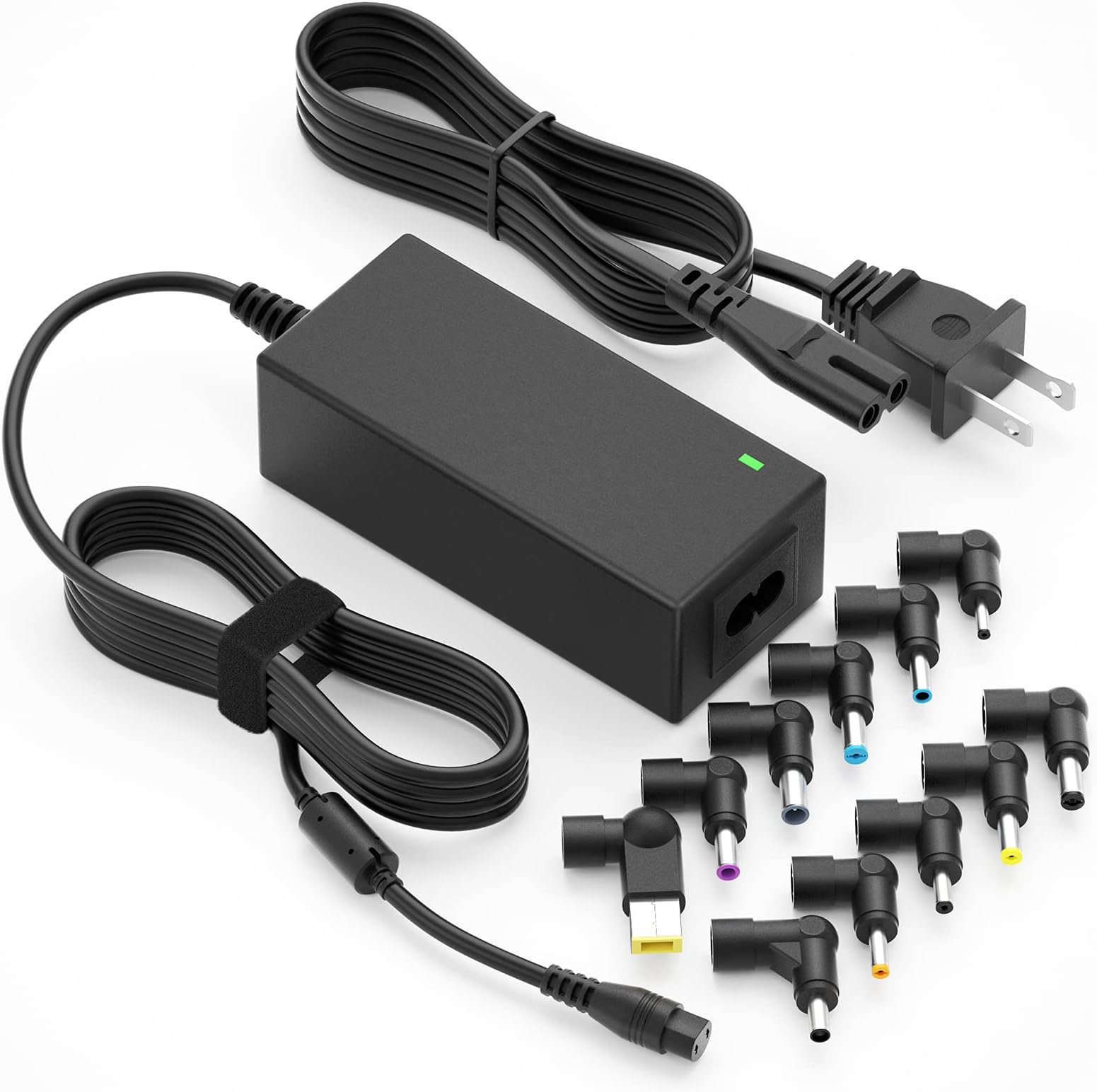 Powseed Universal Laptop Charger 45W for HP Dell Acer Asus Samsung Sony Toshiba Fujitsu Gateway Delta NEC Liteon Notebook Chromebook 18.5V 19V 19.5V 20V 2.25A 2.37A Computer Power Cord AC Adapter