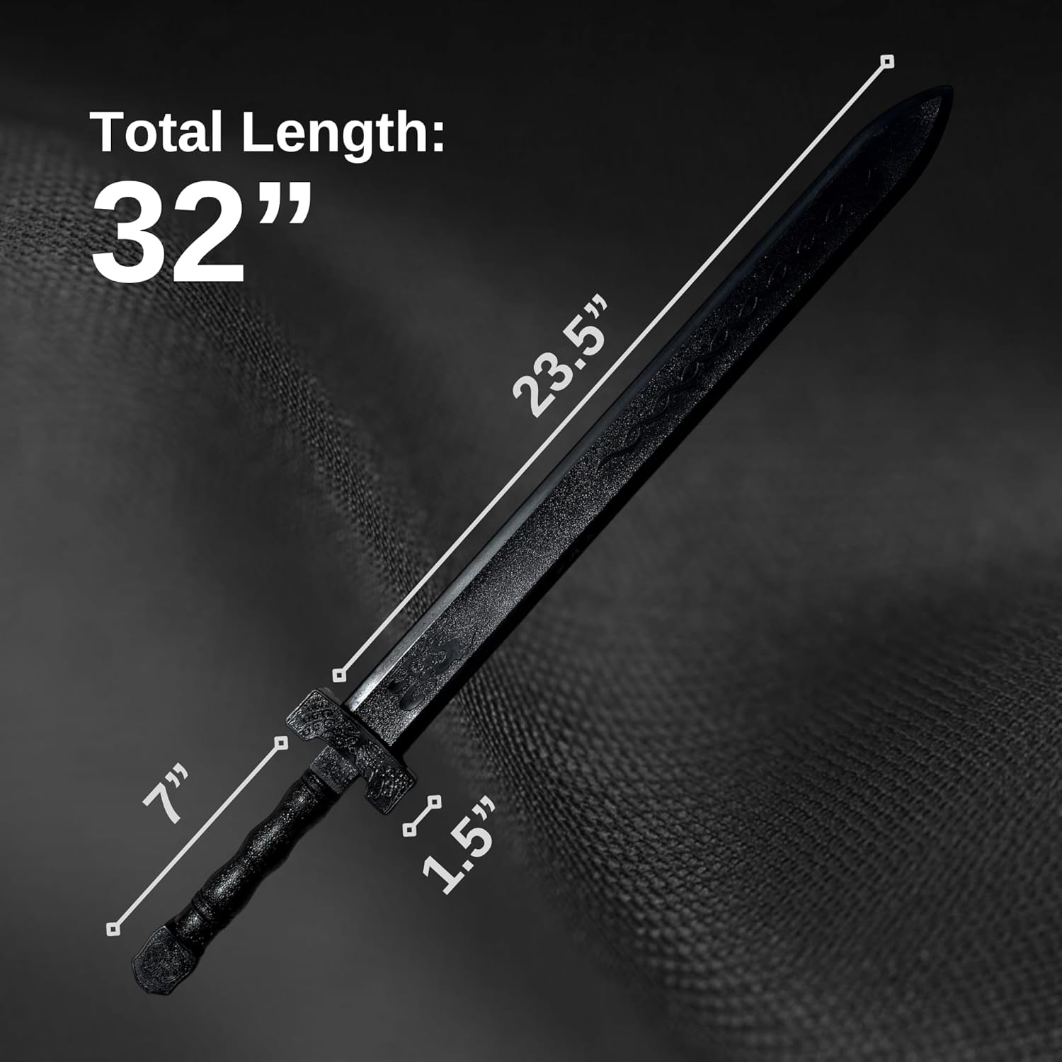 E-BOGU Polypropylene General Black Sword (32") - Image 4