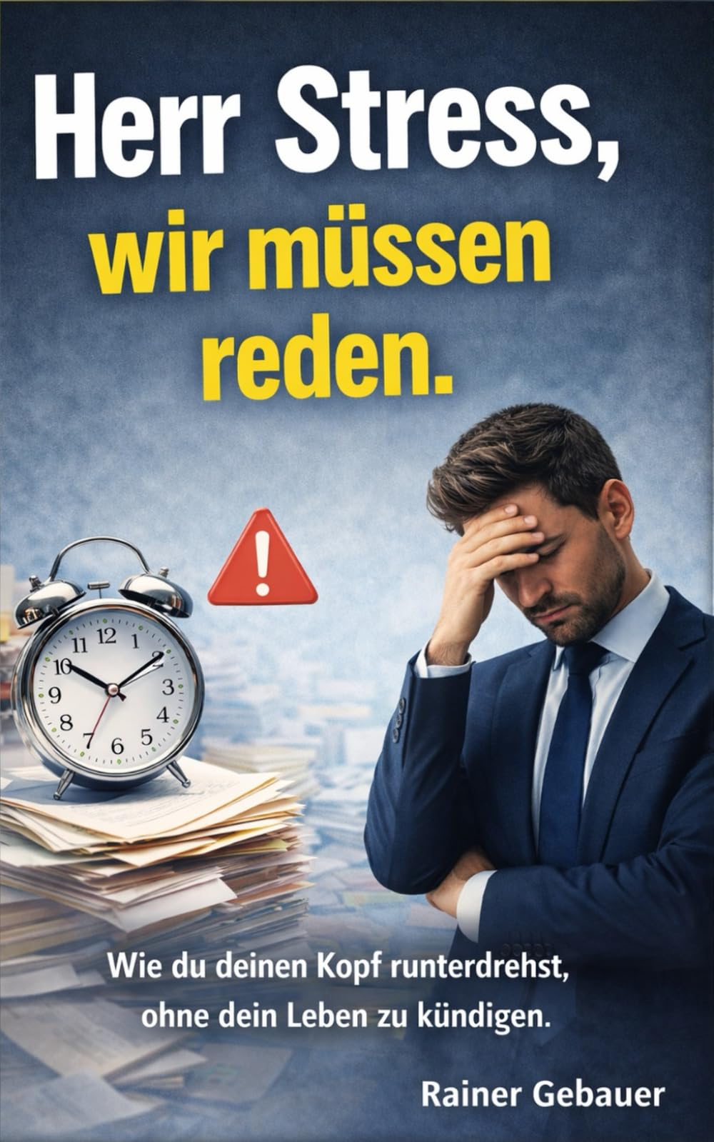 Herr Stress, wir müssen reden.: Wie du deinen Kopf runterdrehst, ohne dein Leben zu kündigen.