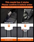 Car Floor Mats for Honda Civic 2022–2025,2026 Sedan (Not for Hatchback&Hybrid), Non-Slip All-Weather Floor Liners and Trunk Cargo Mat Set, Custom Fit for 2026 Civic Sport 11th Gen Accessories, Gift