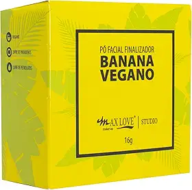 Pó Solto Banana - Vegano 1 Max Love