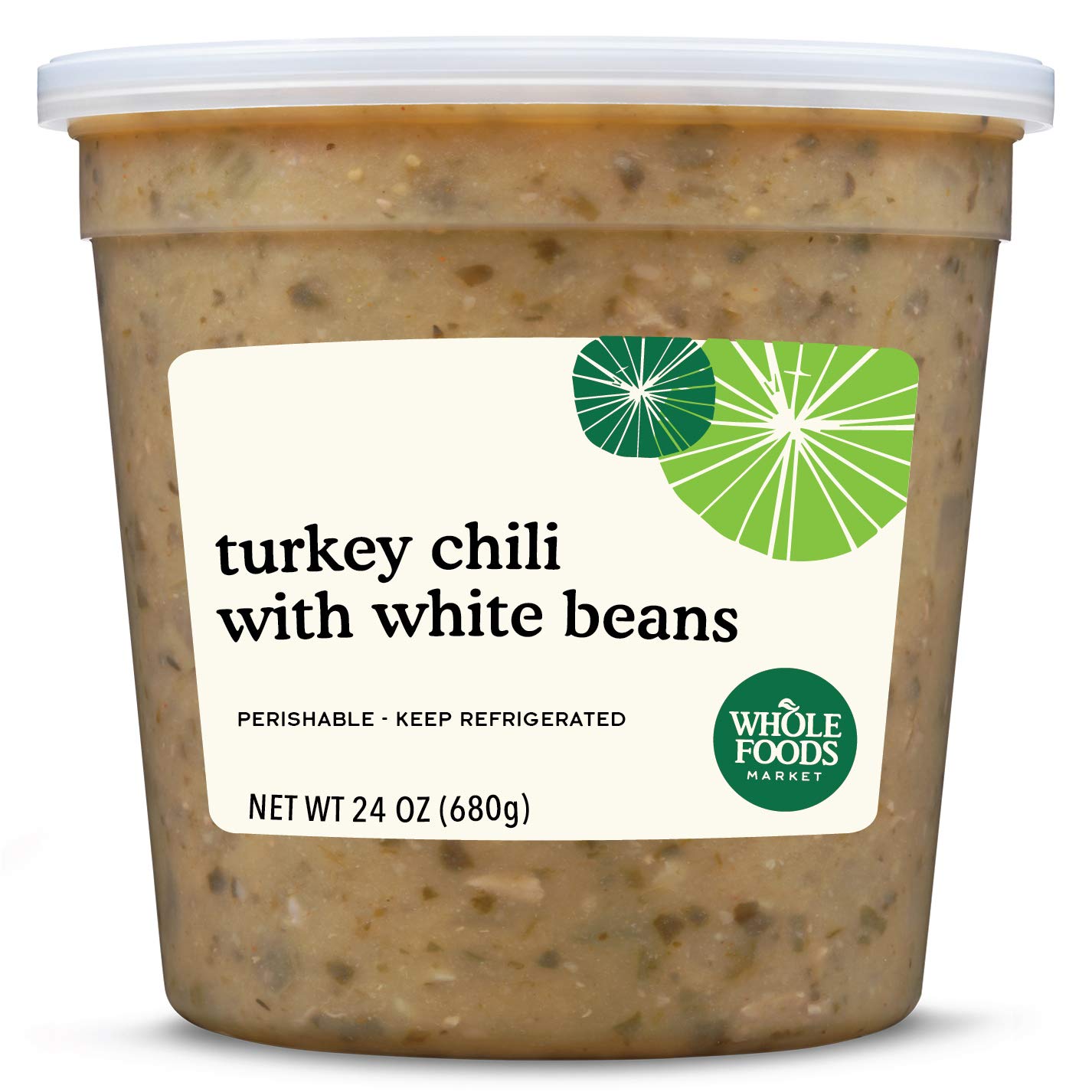 Whole Foods Market, Turkey Chili with White Beans, 24 oz