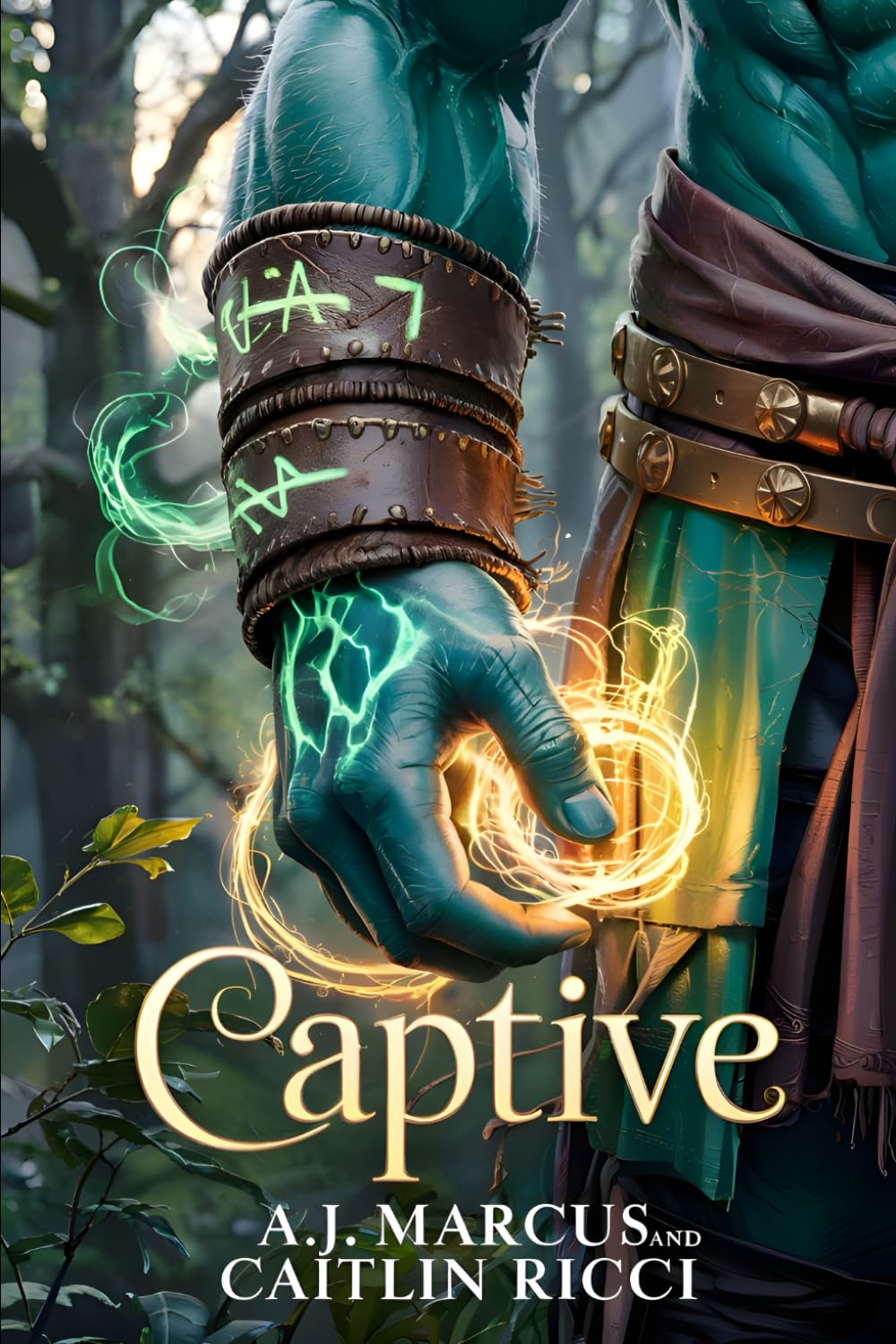 Captive: dark fantasy romance, enemies to lovers, orc and vampire, steampunk: 1 (Brass and Bone)