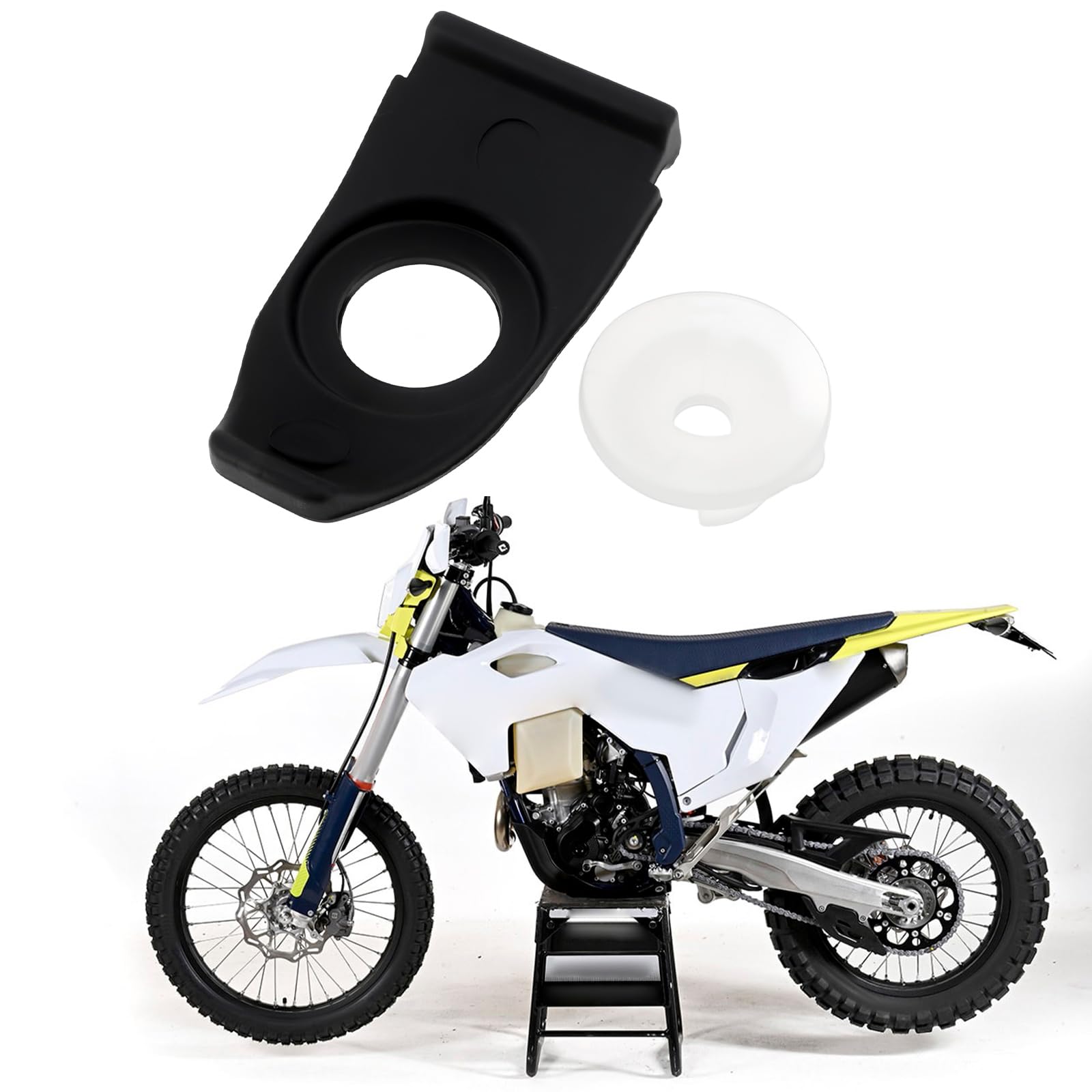 Kit di guarnizioni in gomma per filtro dell'aria compatibile con KTM 85 125-500 compatibile con Husqvarna TE FE TC FC TPI 2016-2023