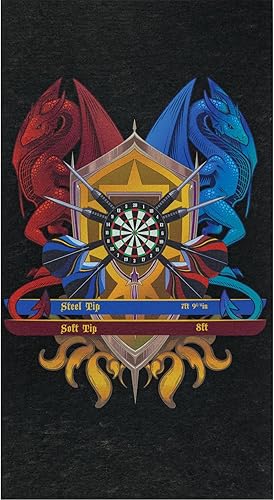 Pig Home Solutions Dart Mat - Official Soft & Steel Tip Throwlines