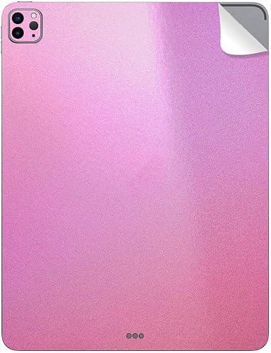 Vista 26 de SopiGuard Skin adhesivo para iPad Pro 2021 de 12.9 pulgadas, modelo A2378 de 5ª generación de precisión de borde a borde trasero y laterales