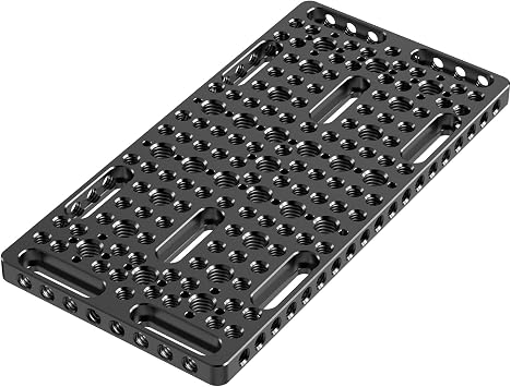 7.87"/200MM Multi-functional Camera Cheese Plate With 1/4 3/8"Thread