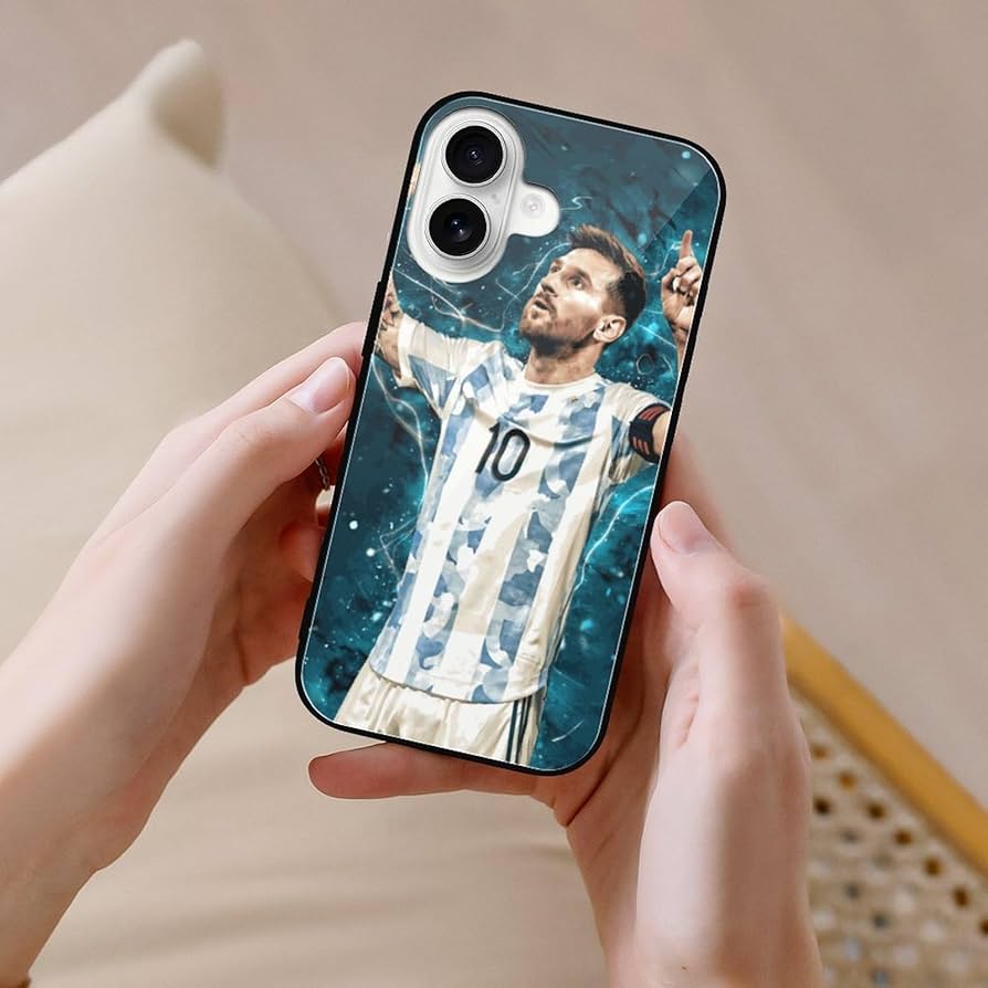 Amazon.co.jp: iPhone16ケース リオネル・メッシ アイフォン16