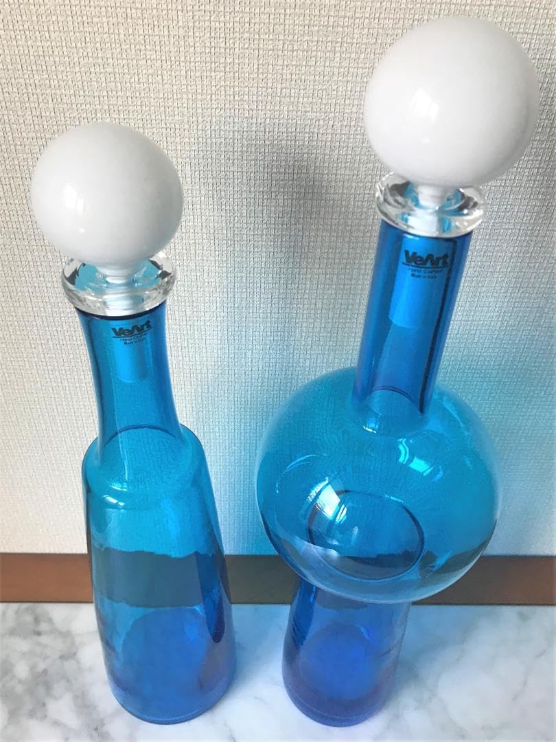 Amazon.co.jp: VeArt MURANO ムラーノ ベネチアンガラス デカンタ栓付 