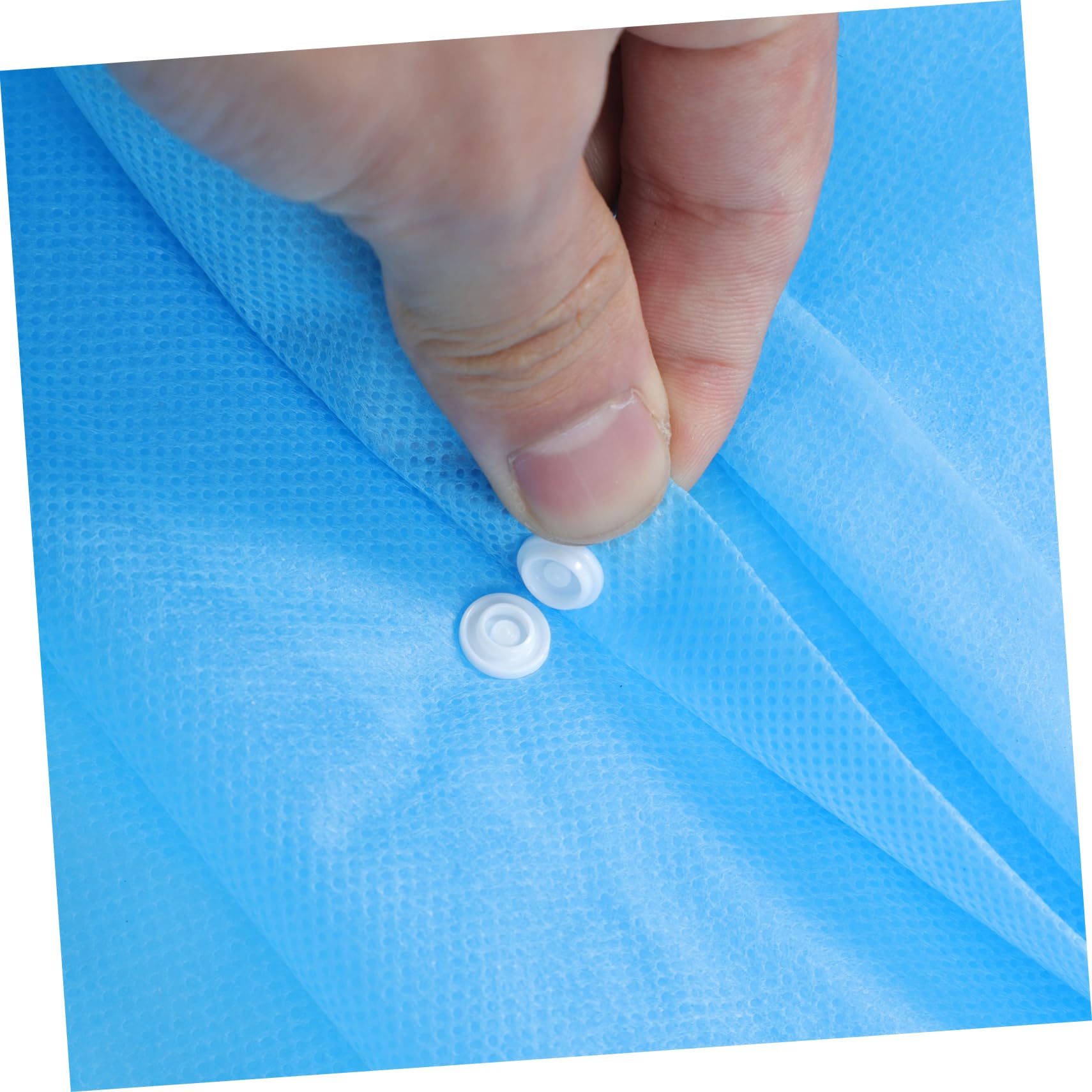 TEHAUX 10pièces Blouse De Laboratoire Jetable Pour Femme Protection Respirante Lot De Blouses De Laboratoire