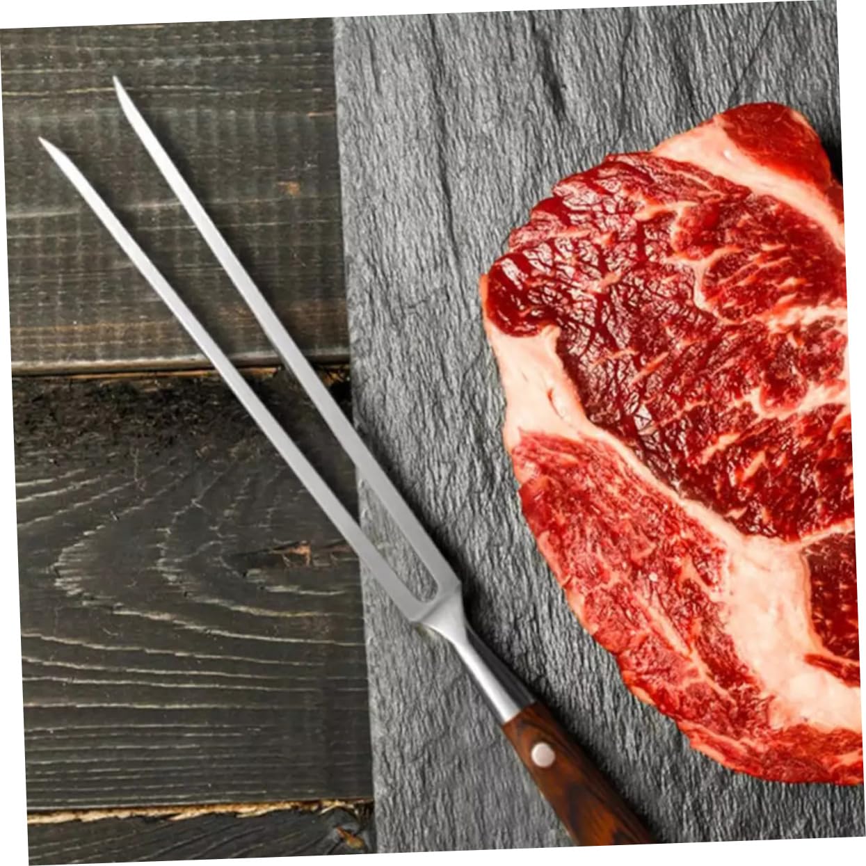YARNOW 1set Forchettone e Forbici Da Cucina Inossidabile Per Barbecue e Grigliate Strumenti Bbq Multifunzionali Per e Pollame Facile Da Pulire e Utilizzare