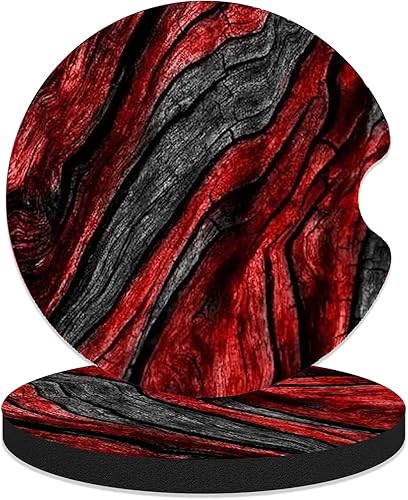 Posavasos de coche de 3.5 pulgadas para portavasos, paquete de 2 posavasos de goma universales antideslizantes grandes para mujeres, accesorios para