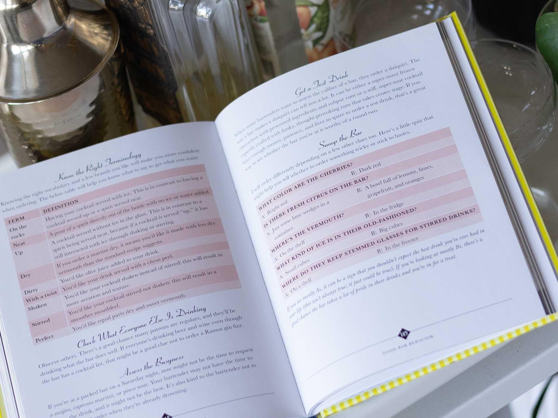 How to Be a Better Drinker: Cocktail Recipes and Boozy Etiquette