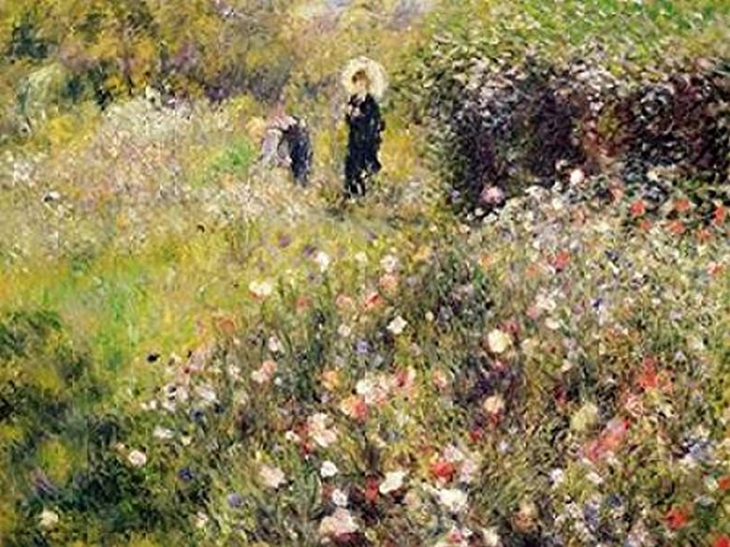 Amazon.com: Summer Landscape Poster Print by Pierre-Auguste Renoir