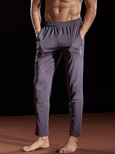 Vista 3 de NELEUS Pantalones cónicos de entrenamiento para hombre
