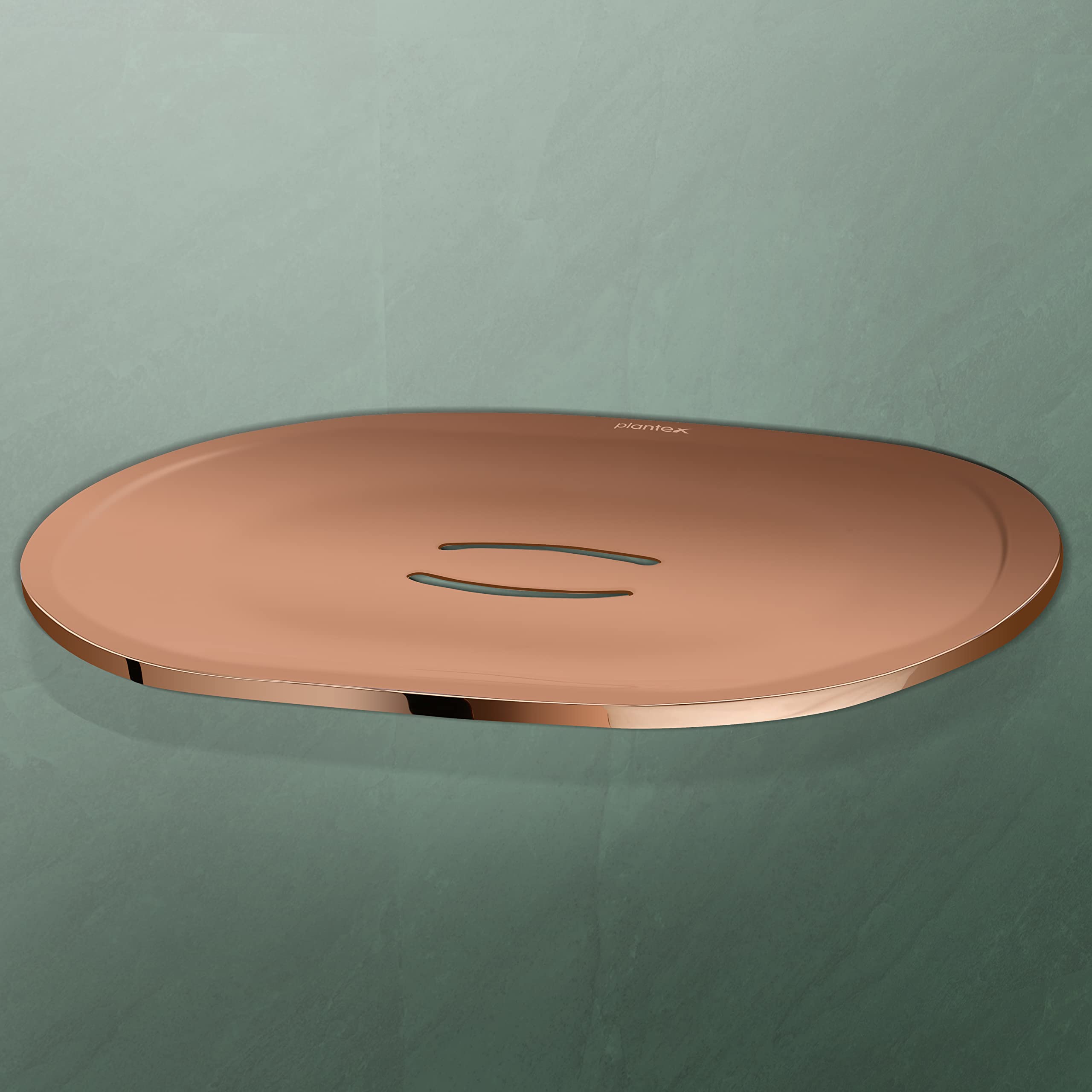 Plantex Smero Pure Brass Soap Holder for Bathroom & Kitchen/Soap Stand/Case/Dish/Bathroom Accessories - Smart (PVD Rose Gold) (B08ZHY1W6X) Amazon Price History, Amazon Price Tracker