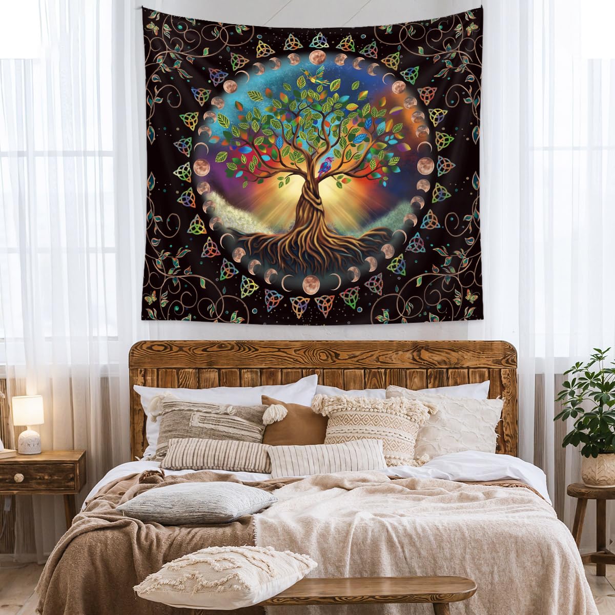 Tapiz De árbol De La Vida Para Colgar En La Pared, Tapices De Arte 
